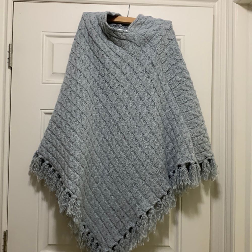 Sweater poncho
